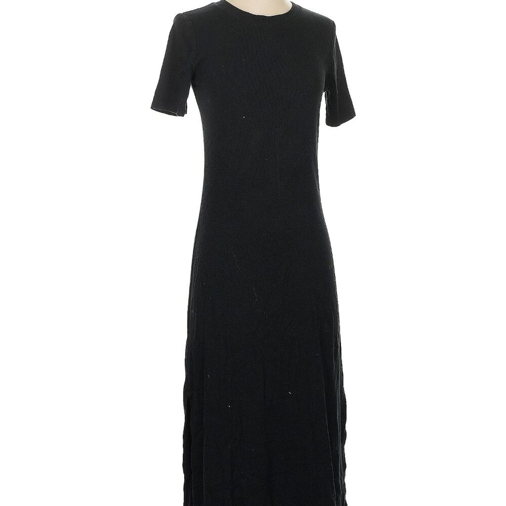 a.new day black knit midi dress, Size 1X, New with tags